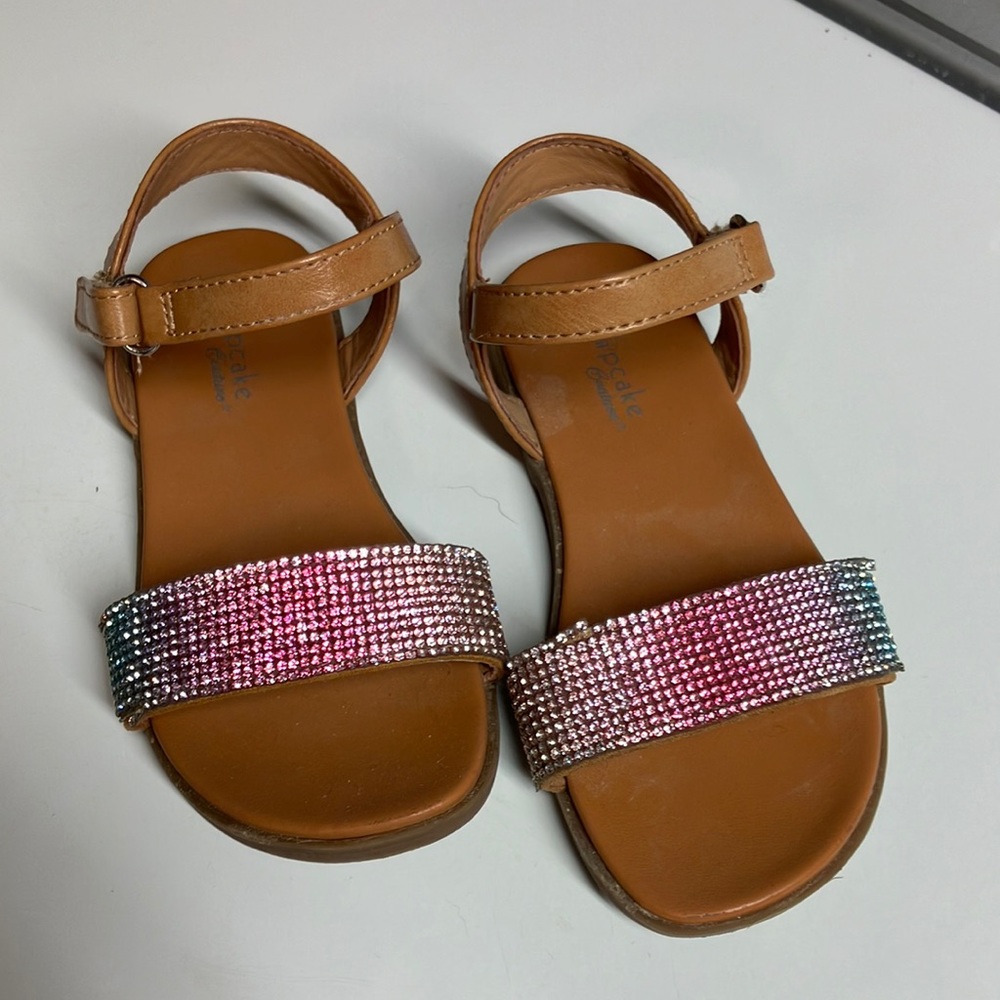 Toddler girls size 7 sandals